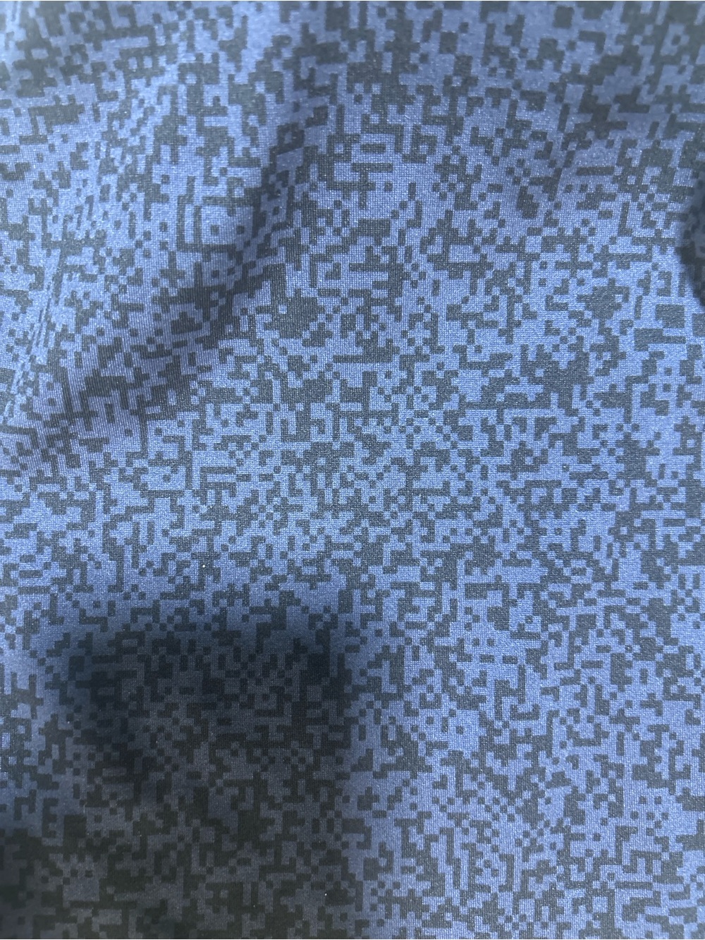 Uniqlo Navy Pixel-Pattern Racerback Tank - Picture 3 of 5